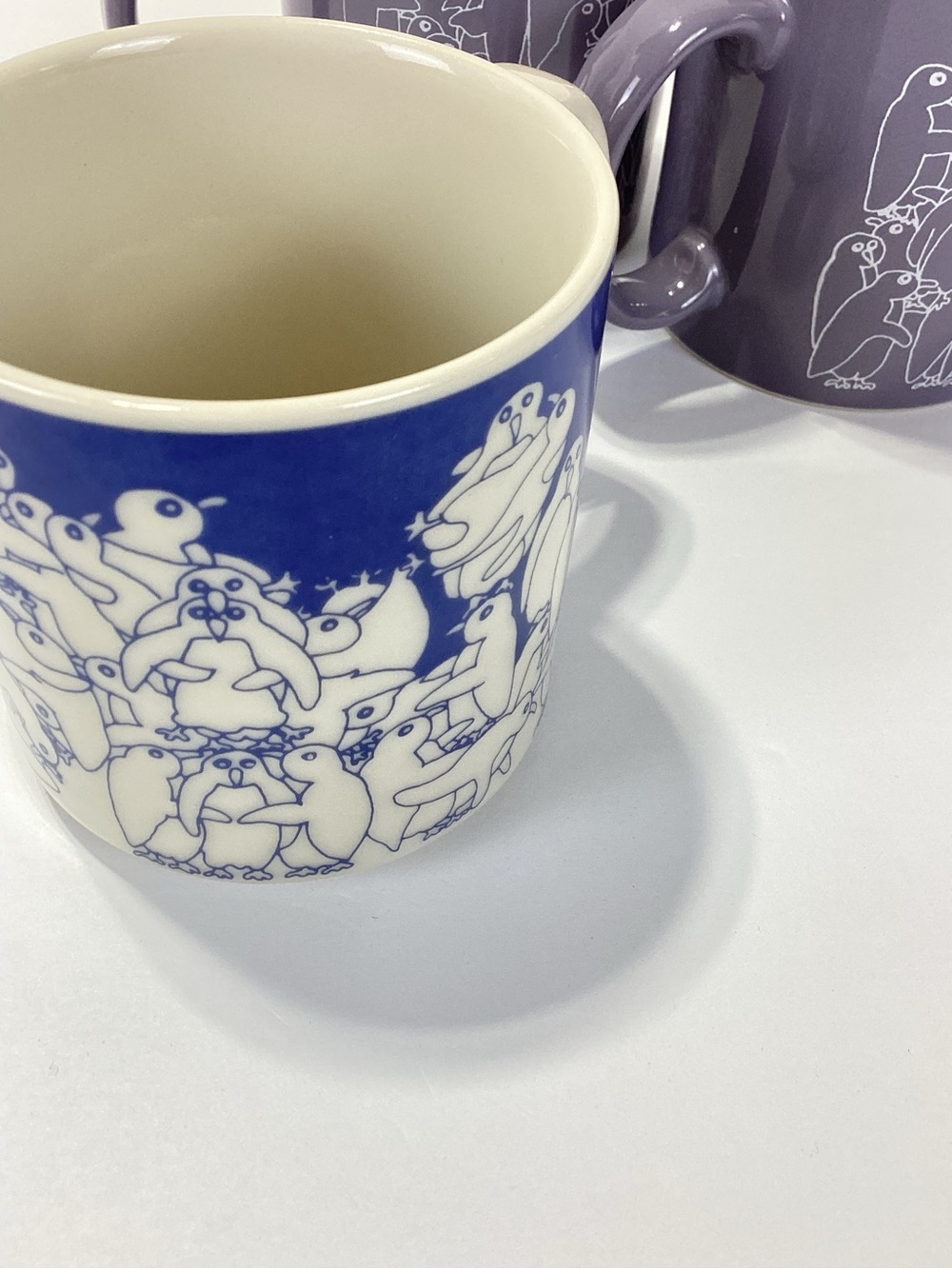 Vintage Taylor & NG San Francisco Naughty Penguin Coffee Mug Lot of 3 Animates - Picture 9 of 12